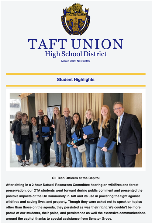 2023 March Newsletter